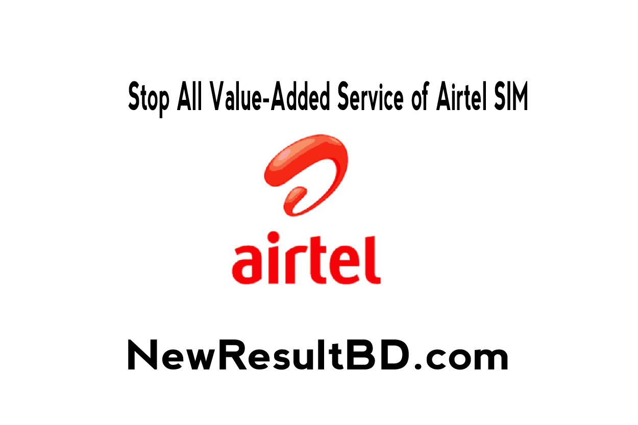 Airtel All Service off Code