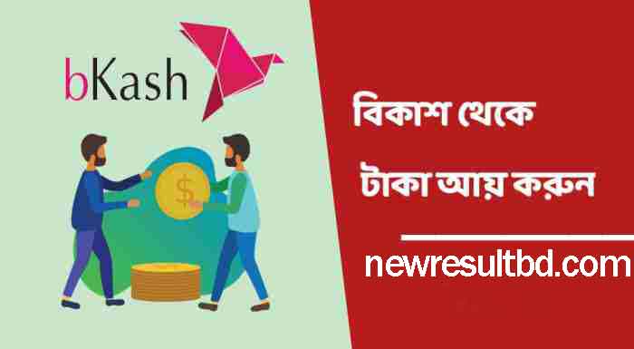earn-money-from-bkash বিকাশ থেকে টাকা ইনকাম