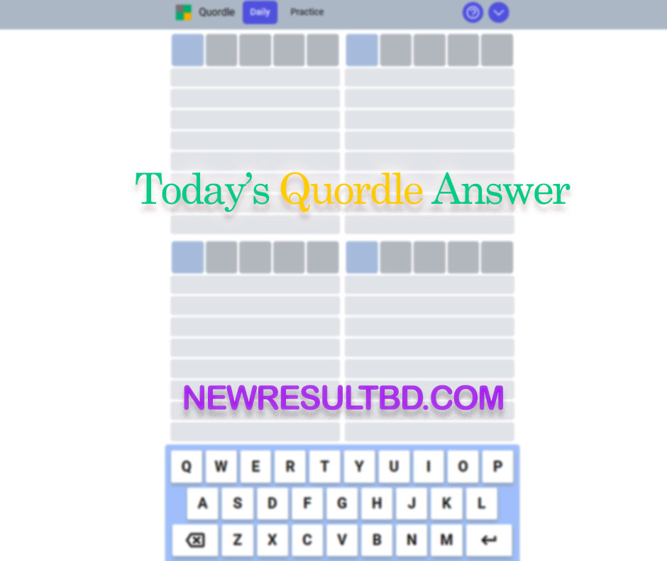 Quordle #138 Answer June 11 2022 Hints and Solution, Quordle Answer for June 11 2022, Quordle Answer 6.11.22,
