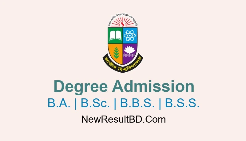 Degree Admission, NU Admission
