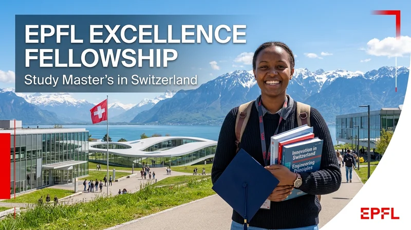EPFL Excellence Fellowship: Study Master’s in Switzerland