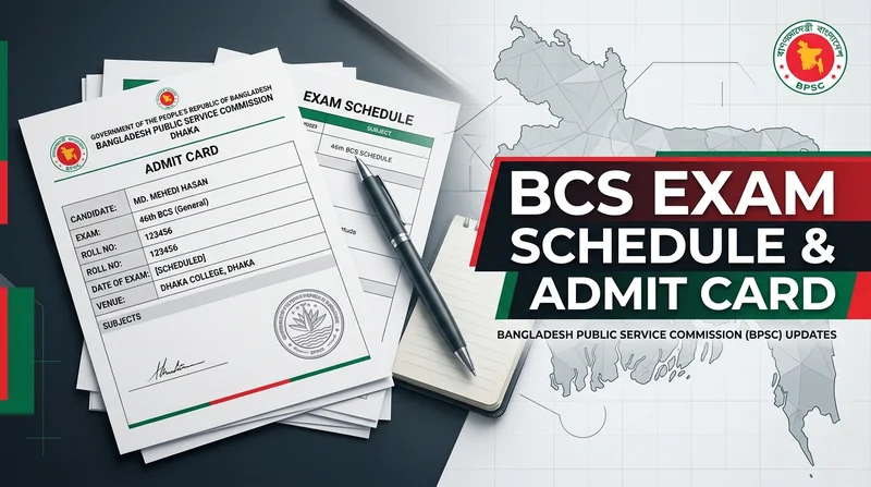 50th BCS Written Exam Schedule 2026 - Exam Date and Details