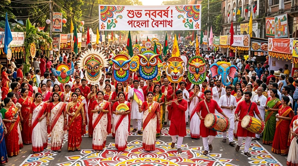 Pohela Boishakh – Bengali New Year Celebration