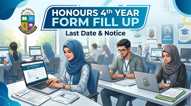 NU Honours 4th Year Form Fill Up 2026 – Last Date, Notice, Fees and Application Guide