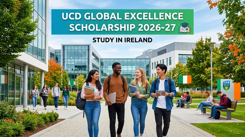 Study in Ireland with UCD Global Excellence Scholarship 2026-27 (Undergraduate & Masters)