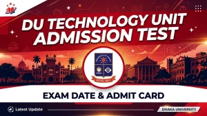 DU Technology Unit Admission Test 2026: Exam Date and Admit Card Download