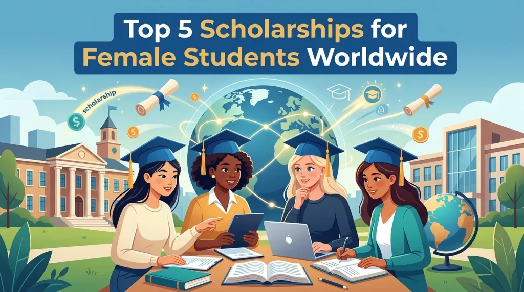 Top 5 Scholarships Around the World for Female Students