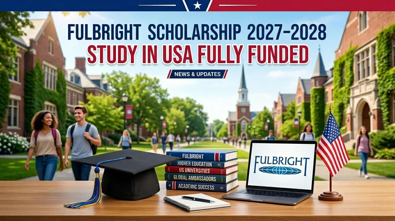 Fulbright Foreign Scholarship 2027–2028: Study in the USA with Full Funding