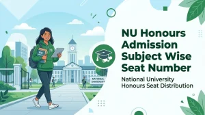 NU Honours Admission Subject Wise Seat Number 2026