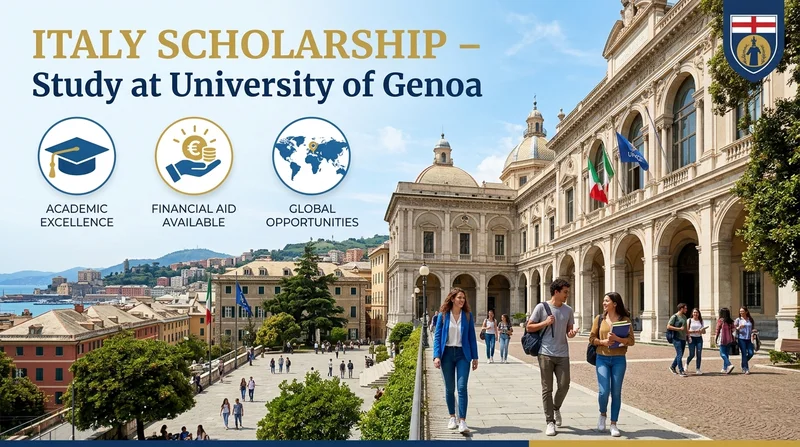 Study in Italy with Scholarship at the University of Genoa